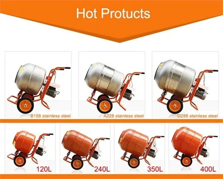 Mini Portable Electric Concrete Mixer