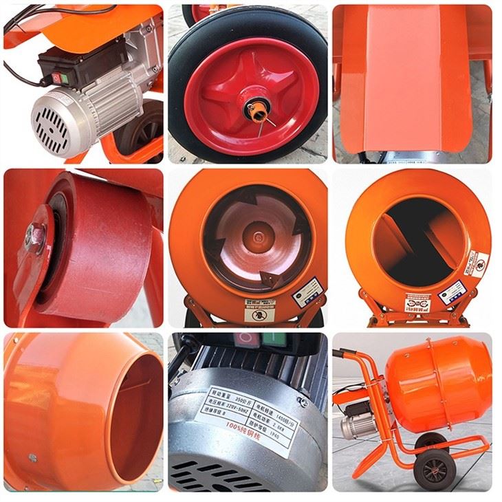 Mini Portable Electric Concrete Mixer